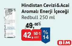 RED BULL ENERJİ İÇECEĞİ 250 ML fiyat ve kampanya bilgisi